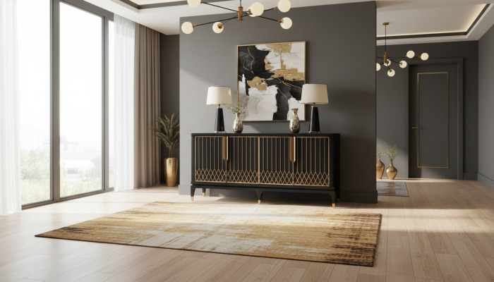 Sideboard Design Ladenkast Houten Kast Laden Meubels Console Side