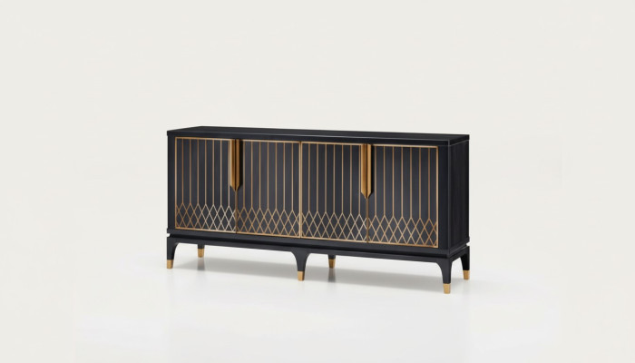 Sideboard Design Ladenkast Houten Kast Laden Meubels Console Side