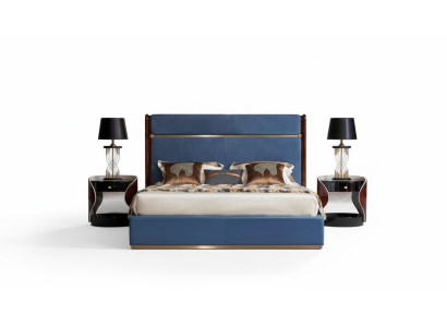 Designbed 2x nachtkastje 3-delig slaapkamerset luxe complete set