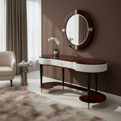 Kaptafel Spiegel Luxe Console Ladenkast Slaapkamer Kaptafel Ladenkasten