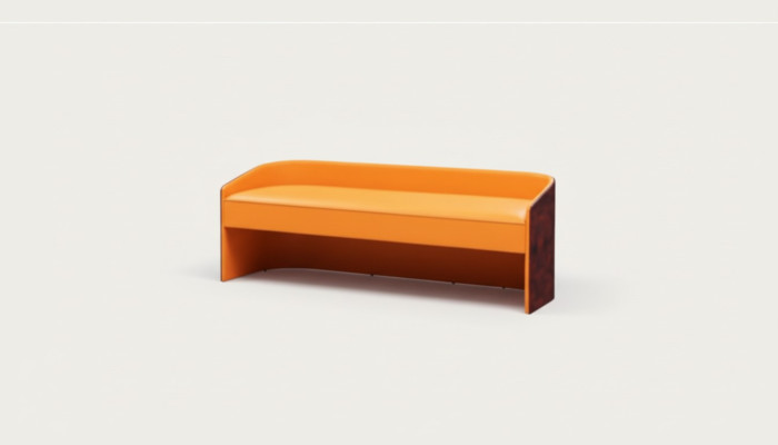 Zitkussen Bankkussen Zitkussen Ottomaanse Bank Leer Hout Stijl Designer Voetenbank