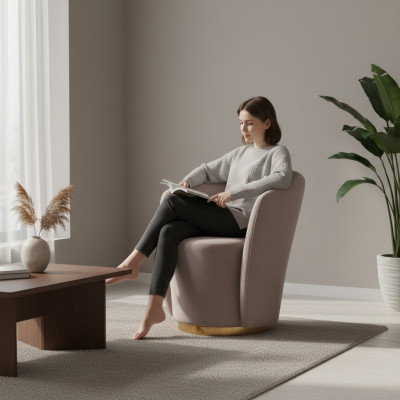 Fauteuil Club Lounge Designer Bank TV Stoelen Stoel Bekleding Zitmeubelen