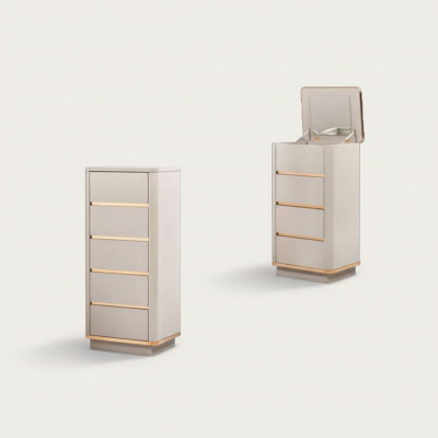 Kommode Decoratief dressoir ladenkast dressoirs 5 laden hoge kast