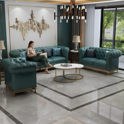 Bankstel 3 2 1 zits set Design Bank Bekleding Banken Bank Modern Luxe Nieuw
