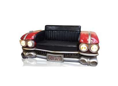 Sofa Auto Halbes Fahrzeug Ratro Cinema Couch Polster Garnitur Ledersofa  Bank Auto Half voertuig Ratro Cinema Bankstel Leren bankstel
