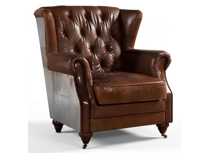 Ohrensessel Mooie Vintage Chesterfield Oorfauteuil Clubsessel