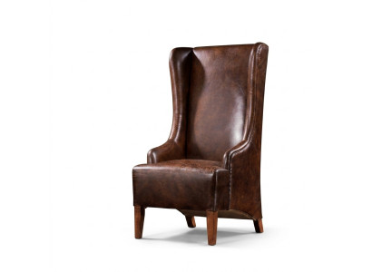Echtlederen relaxfauteuil Vintage Cigar leren fauteuil fauteuil leren fauteuil televisie.
