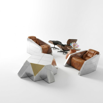 Salontafel Luxe Design Salontafel Aviator Bank Tafels Woonkamer Bijzettafel Nieuw