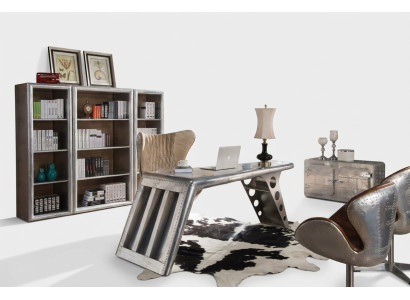 Computertafel Schrijftafel Kantoor tafel Schrijftafel Aviator Werktafel