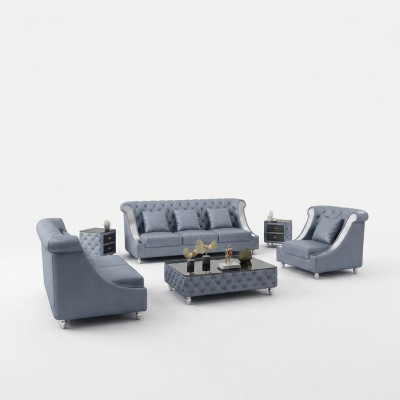 Leren bank bank woonlandschap set ontwerp modern 3-zitsbank nieuw