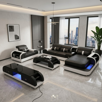 Designer hoekbank L-vorm bank bankstel hoekbank bankstel bank