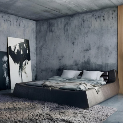 Tweepersoonsbed Luxe Design Luxurieus Gestoffeerd Bed Ontwerp Bedden in Leer