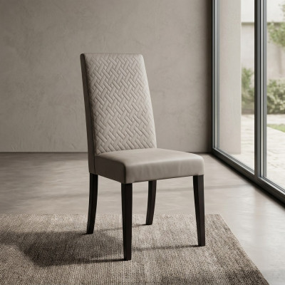 Eetkamerstoel 1-zits fauteuil Hout Luxe klasse Meubeldesign Nieuw arredoclassic