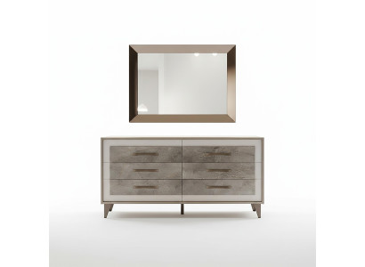 Dressoir kast spiegel design meubels meubels garderobe 2-delige set arredoclassic