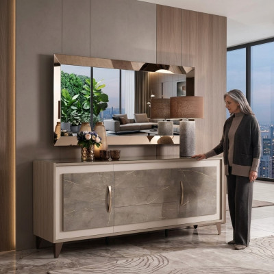 arredoclassic dressoir dressoir zij-lage bord kast woonkamer plank luxe