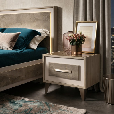 Nacht Tisch Konsole Beistell Schlaf Design Zimmer Tische Konsolen arredoclassic  Nacht Tafel Console Bijzettafel Slaapkamer Ontwerp Kamer Tafels Consoles arredoclassic