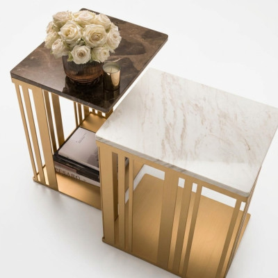 Woonkamer salontafel Elegant Luxe Design Bijzettafels Tafel arredoclassic