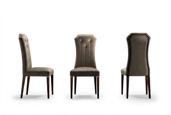 Fauteuil Stoel 1x Eetkamer TV-lounge Textiel Zitkussen Stoel arredoclassic