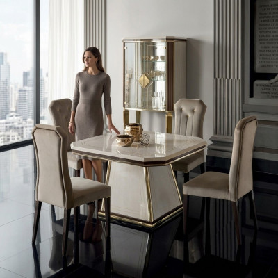 Eetkamerstoel Designer stoelen Eetkamerstoelen Nieuwe set 4x massief houten stoel meubels