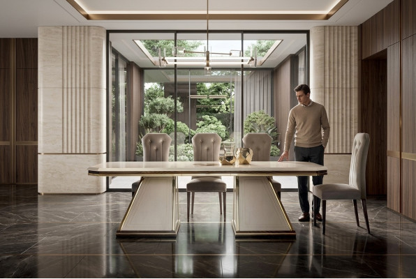 Eettafel Tafel Ontwerper Meubels Italiaanse Stijl Inrichting Eetkamertafels nieuw