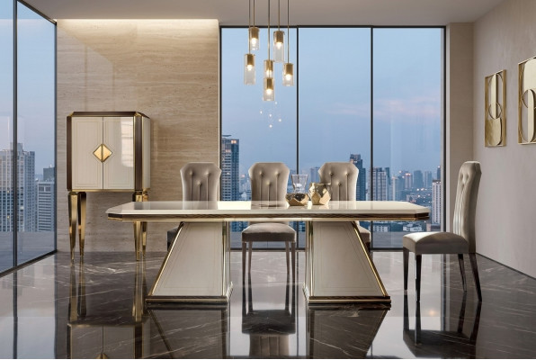 Eettafel Tafel Ontwerper Meubels Italiaanse Stijl Inrichting Eetkamertafels nieuw