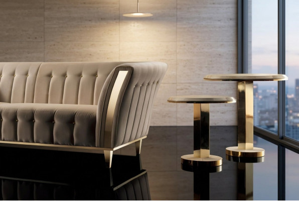 Ronde bijzettafel salontafel bank woonkamer design tafels rond meubels