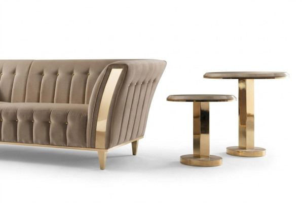 Ronde bijzettafel salontafel bank woonkamer design tafels rond meubels
