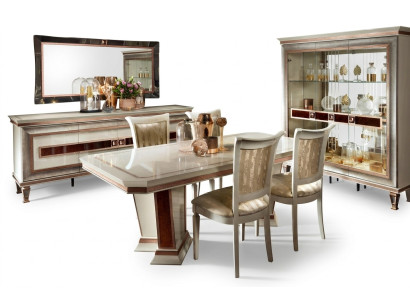 Eettafel Eetkamerset Eetgroep Meubels Tafel 5-delig Stoel 4x Stoelen arredoclassic