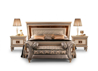 Designer Bedden Bedden Gestoffeerd Bed 180x200 Huwelijksbed Tweepersoonsbed arredoclassic meubels
