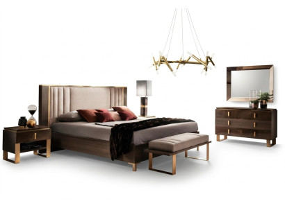 Ontwerp slaapkamer 6-delig compleet set bed nachtkastje ladekast Arredoclassic
