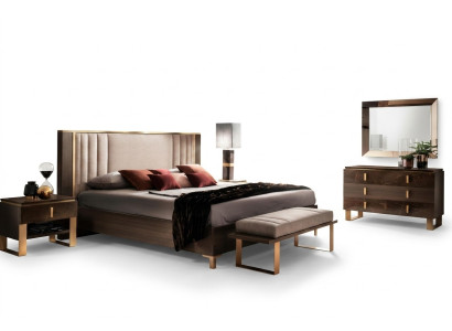 Bed Bekleding Design Tweepersoonsbedden Hotel Slaapkamer 180x200cm arredoclassic