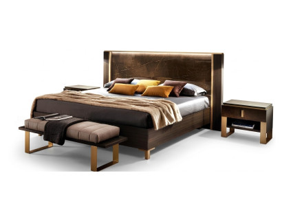Bed Bed Classic Double Bed Wood 180x200cm Hotel Beds Bedroom New