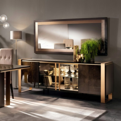Kommode Sideboard Kommoden Sideboards Woonkamer Barok Dressoir Spiegel Nieuw