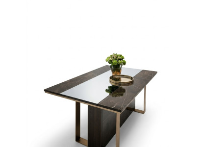 Ontwerper Eettafel Design Tafel Hout Eetkamer Woonkamer klassiek 160x90 cm Nieuw
