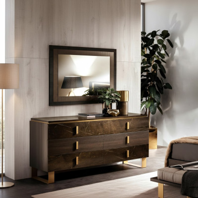 Ladekast Kast Hoge kast Ontwerp ladekasten Kasten Tafel Meubels 6 laden