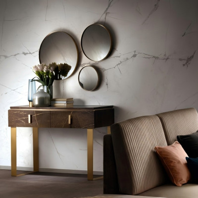 Console design houten tafel console console make-uptafel dressoir
