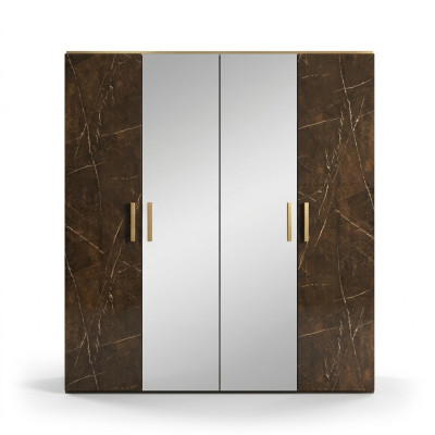 Luxe kledingkast Ontwerper kledingkasten Hoogglans meubels Wonen Hout Nieuw