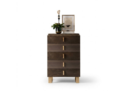 Kommode Dressoir Ladenkast Ladekasten 5 Lades Hoge kast Kast Hout Nieuw