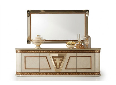 Spiegel Wandspiegel Flurspiegel Bad Flur Holz Wand Dekoration Spieglein Barock  Spiegel Wandspiegel Gangspiegel Badgang Houten Muurdecoratie Spiegeltje Barok