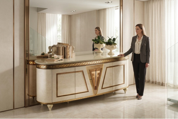 Laden Ontwerp Console Commode Dressoir Side Low Board Kast Woonkamer Nieuw