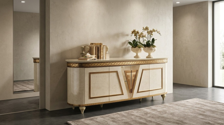 Laden Ontwerp Console Commode Dressoir Side Low Board Kast Woonkamer Nieuw