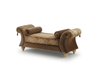 Chaiselounge Bank Ligbank Ligbed Couch Ligstoel Textiel Barok Rococo Arredoclassic