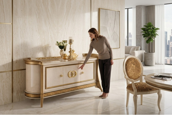 Ontwerper ladekast ladekast dressoir ladekasten plank houten kast Italië nieuw