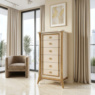 Ontwerp commode kast luxe houten dressoirs kasten rek hoge kast meubels