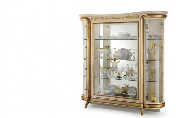Vitrine Kast Klassieke vitrinekasten Woonkamer kasten Dressoir arredoclassic