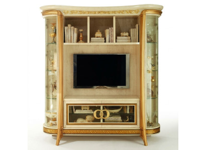 Woonkamer uitbreiding mediawand tv-meubel woonkamer barok rococo.