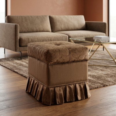 Ontwerp Kruk Bank Luxe Poef Voetenbank Meubels Beklede Zithocker arredoclassic