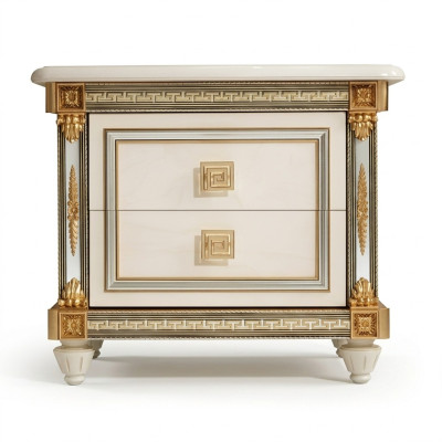 Ontwerp nachtkastje bijzettafel console slaapkamer luxe console tafels Italië.