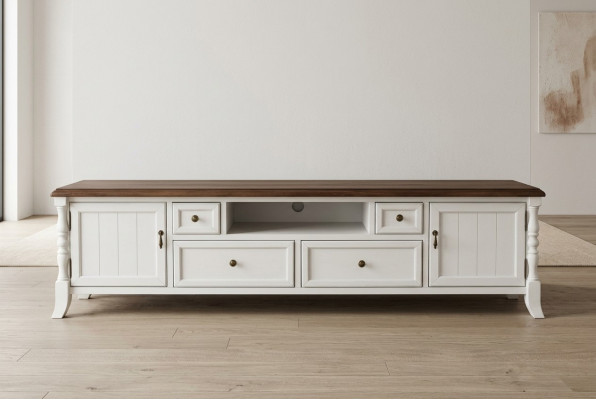 rtv design dressoir tv wand landhuis lage kast luxe dressoir kast nieuw