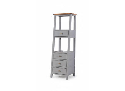 Rek boekenplank massief hout natuur handgemaakt planken kantoor vitrine